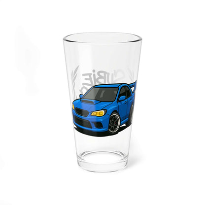 WRX Drinking Glass, 16oz - Drinking Glassware, Subaru Enthusiast-Digital Chaotik