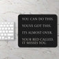 personalized mouse pads motivational-Digital Chaotik