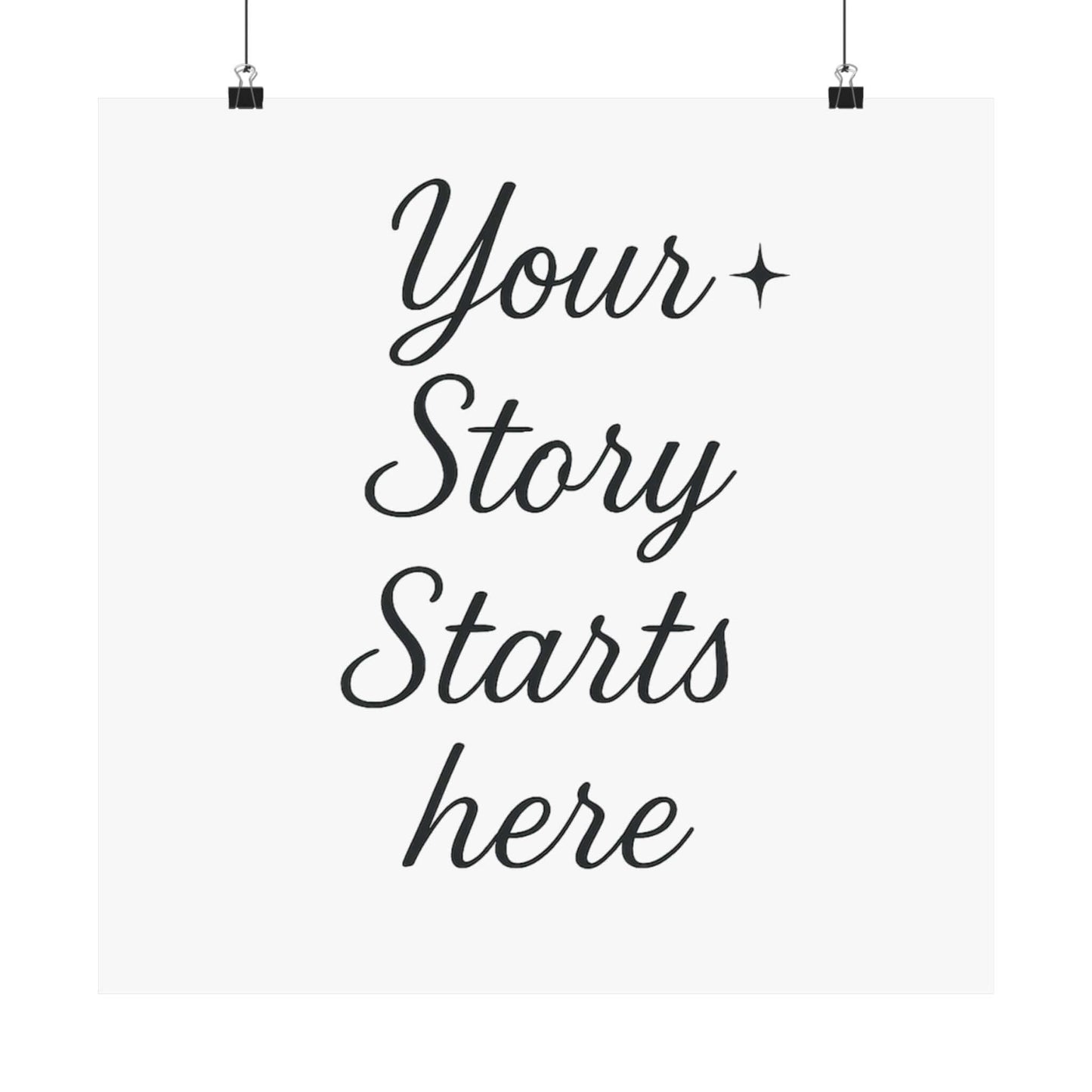 inspirational typography poster | Inspirational Typography Print-Digital Chaotik