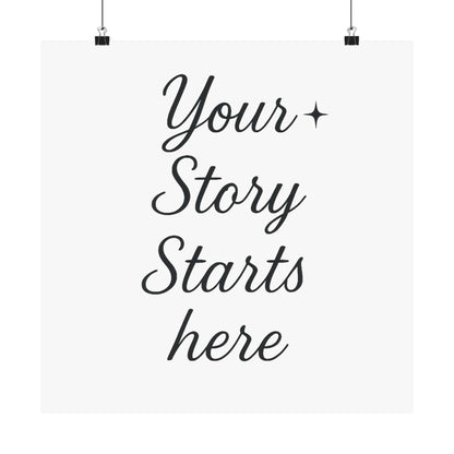 inspirational typography poster | Inspirational Typography Print-Digital Chaotik