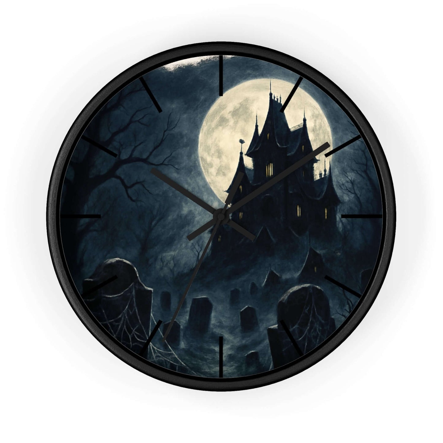 Halloween Clock | Spooky Home Decor, Halloween Decoration-Digital Chaotik