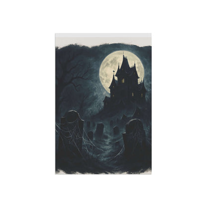 Halloween Flag Banner Halloween Decor Yard Flag Haunted House Design-Digital Chaotik