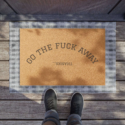 Funny Doormat for Unwelcome Guests | Quirky Welcome Mat | Home Decor-Digital Chaotik