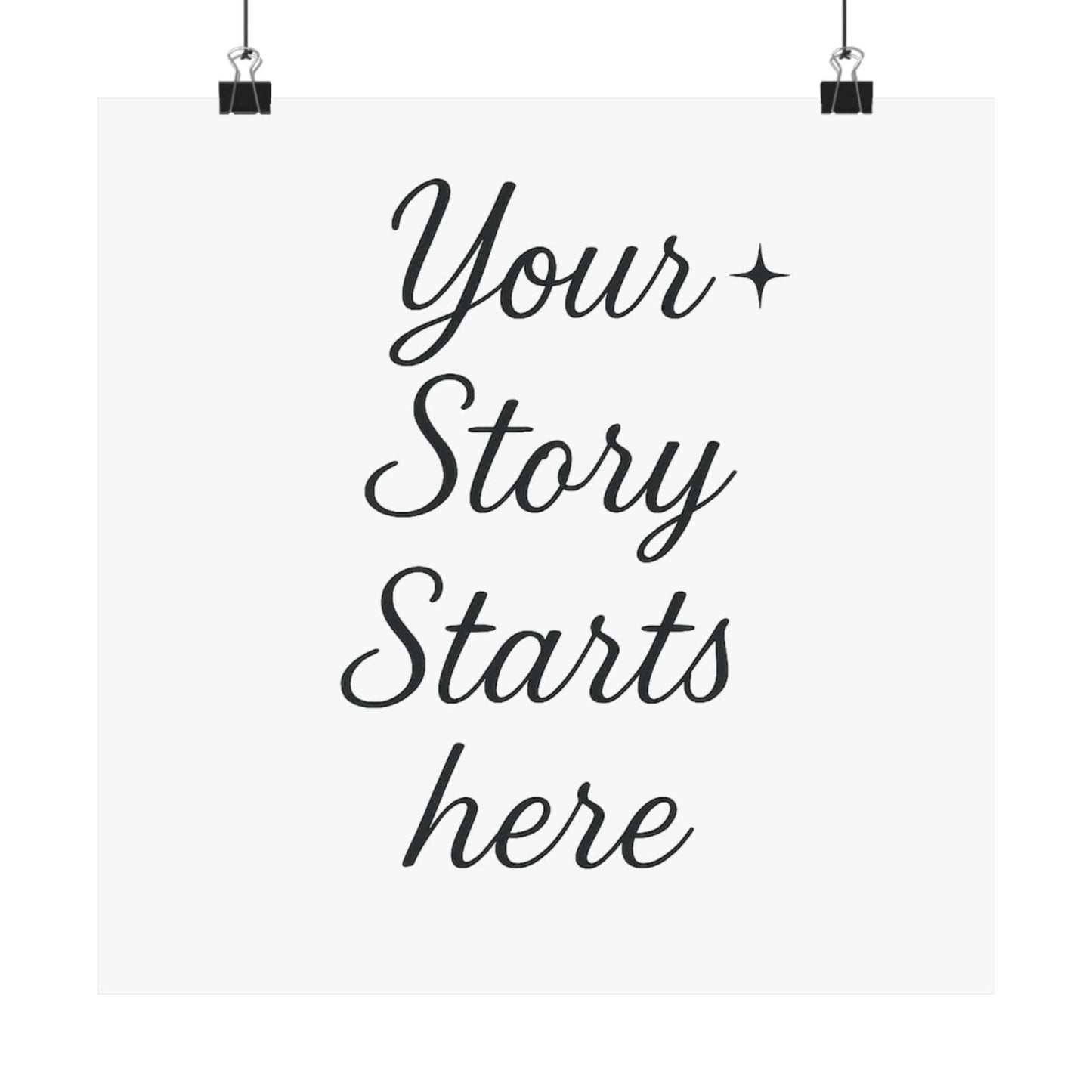 inspirational typography poster | Inspirational Typography Print-Digital Chaotik