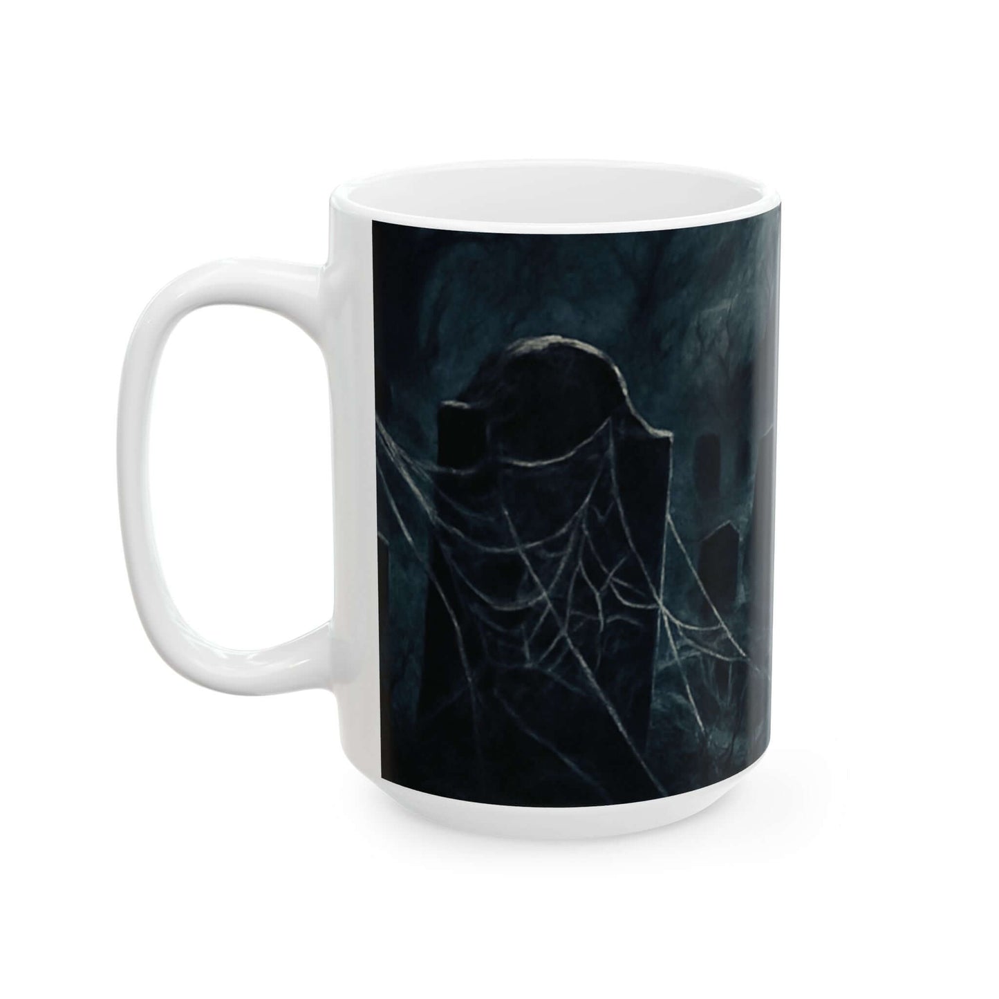 Halloween Mug, Halloween Coffee Cup, Gothic Drinkware, 11oz 15oz-Digital Chaotik