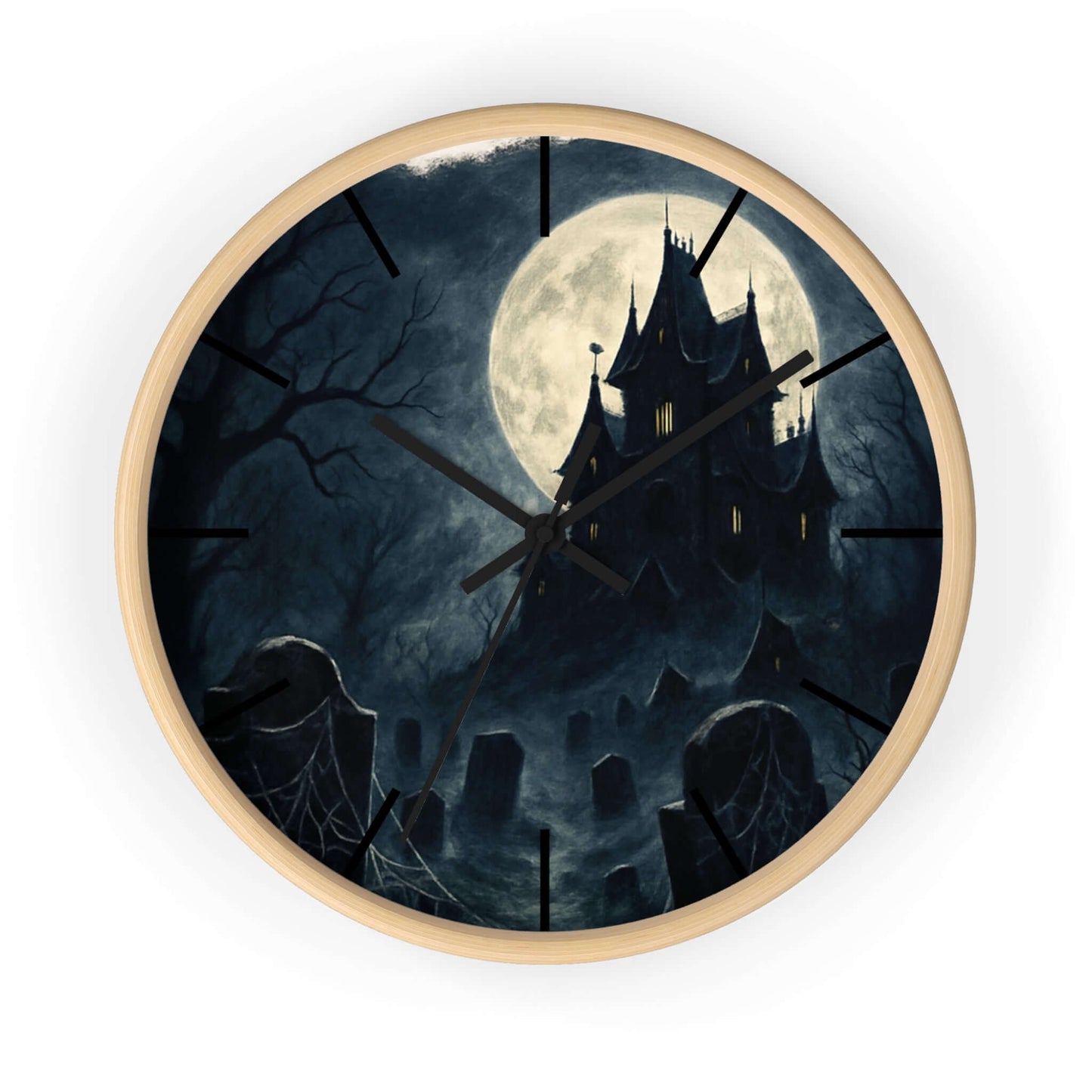 Halloween Clock | Spooky Home Decor, Halloween Decoration-Digital Chaotik