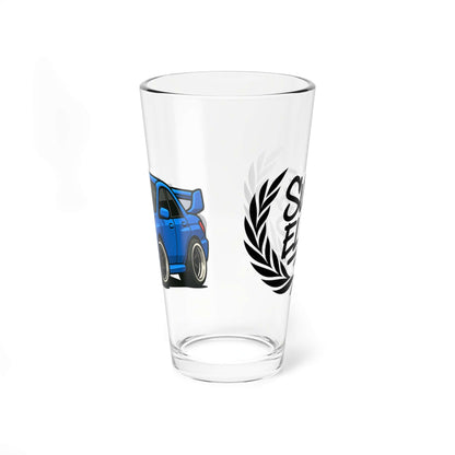 WRX Drinking Glass, 16oz - Drinking Glassware, Subaru Enthusiast-Digital Chaotik