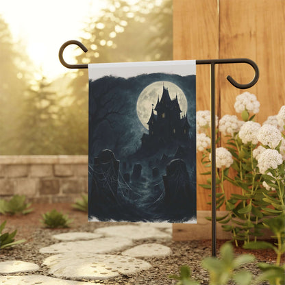 Halloween Flag Banner Halloween Decor Yard Flag Haunted House Design-Digital Chaotik