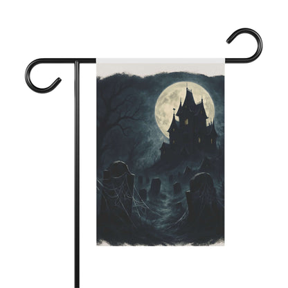 Halloween Flag Banner Halloween Decor Yard Flag Haunted House Design-Digital Chaotik