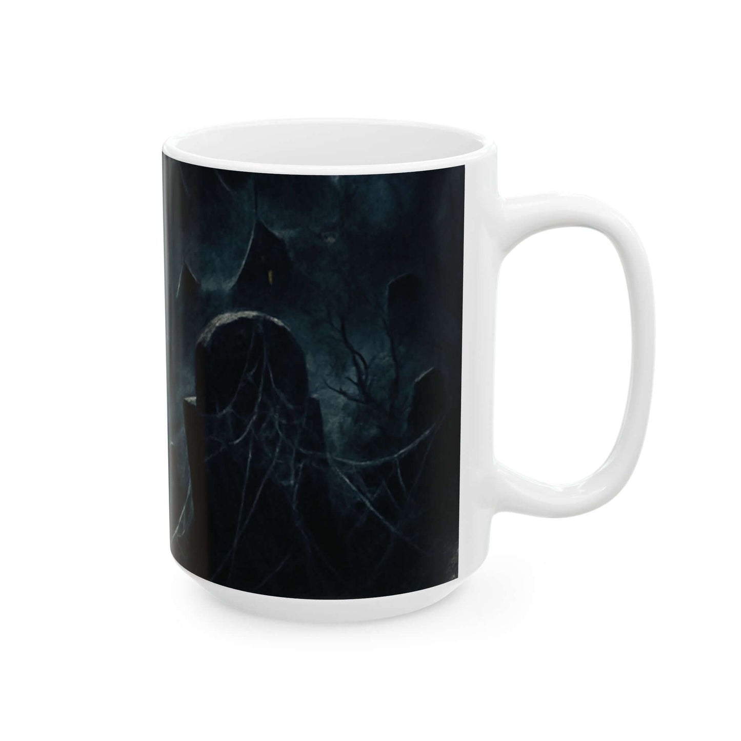 Halloween Mug, Halloween Coffee Cup, Gothic Drinkware, 11oz 15oz-Digital Chaotik