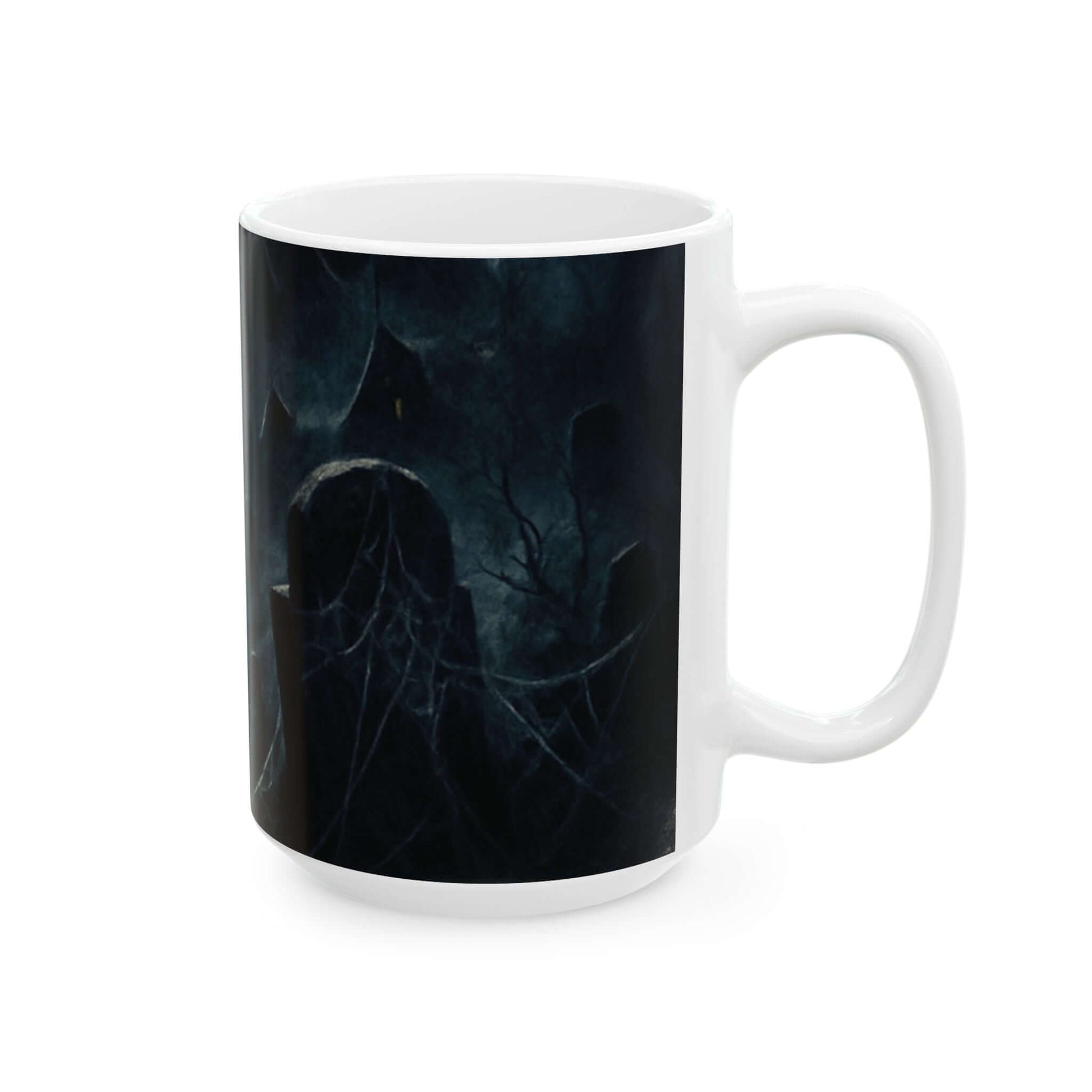 Halloween Mug, Halloween Coffee Cup, Gothic Drinkware, 11oz 15oz-Digital Chaotik