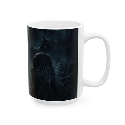 Halloween Mug, Halloween Coffee Cup, Gothic Drinkware, 11oz 15oz-Digital Chaotik