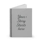 Motivational notebook Notebook | Ruled Journal, Motivational-Digital Chaotik