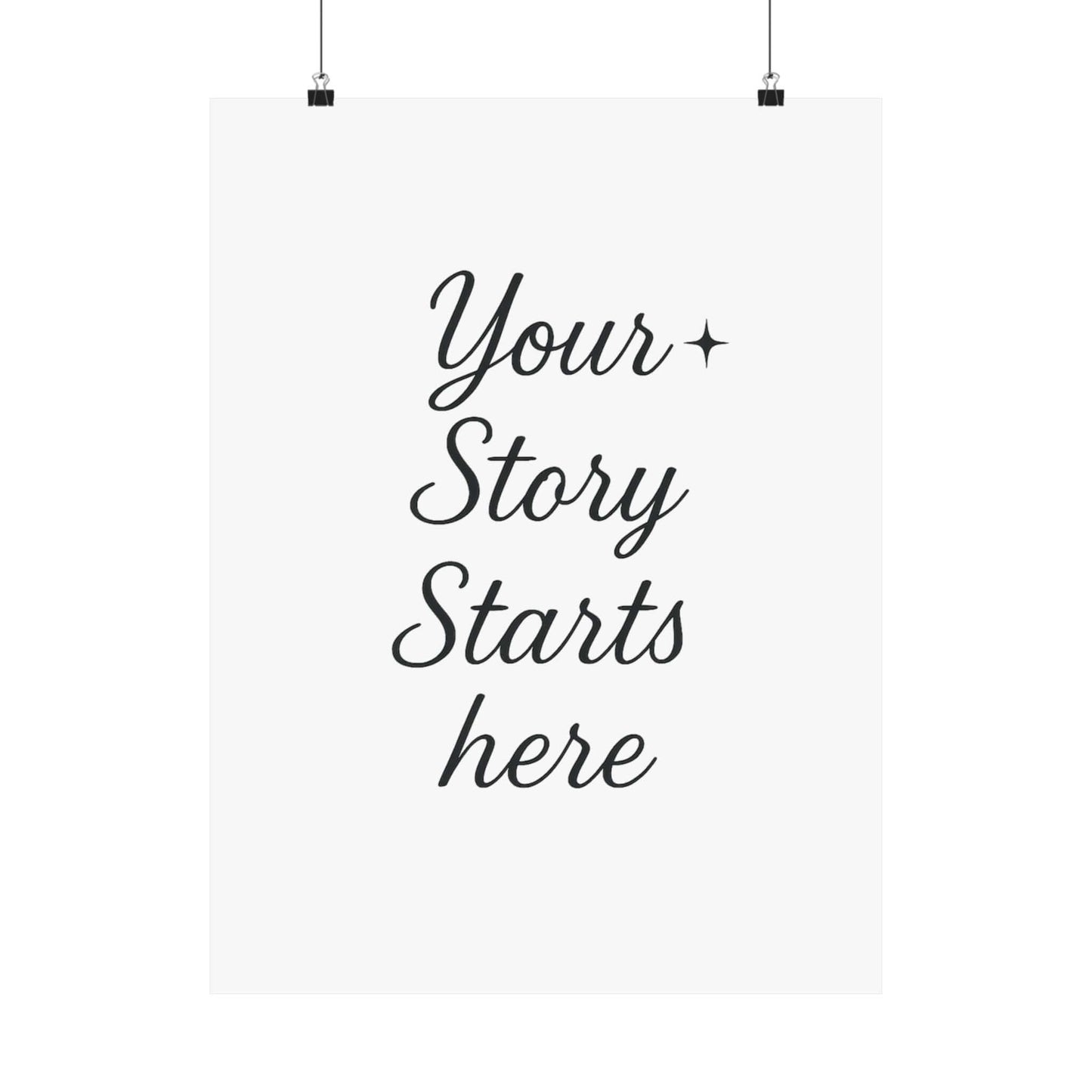 inspirational typography poster | Inspirational Typography Print-Digital Chaotik