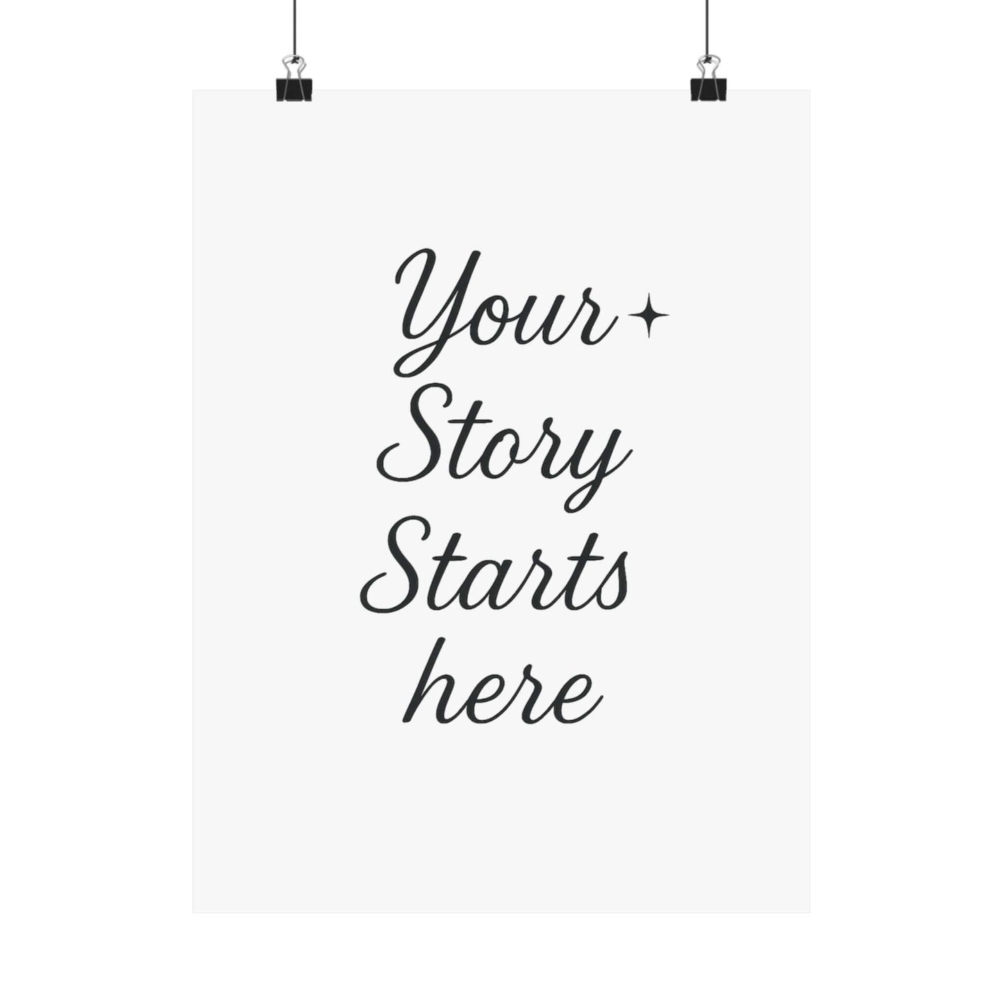 inspirational typography poster | Inspirational Typography Print-Digital Chaotik