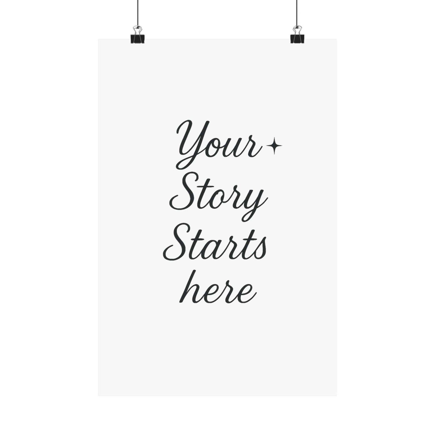 inspirational typography poster | Inspirational Typography Print-Digital Chaotik