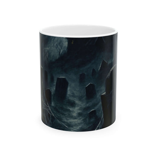 Halloween Mug, Halloween Coffee Cup, Gothic Drinkware, 11oz 15oz-Digital Chaotik