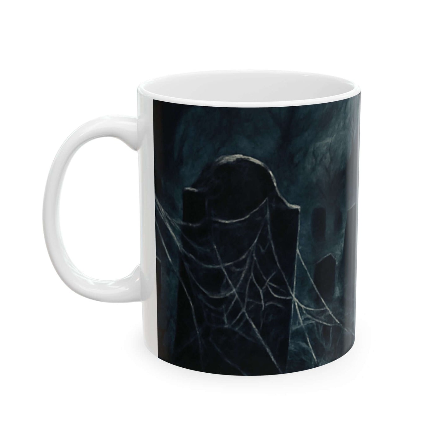 Halloween Mug, Halloween Coffee Cup, Gothic Drinkware, 11oz 15oz-Digital Chaotik