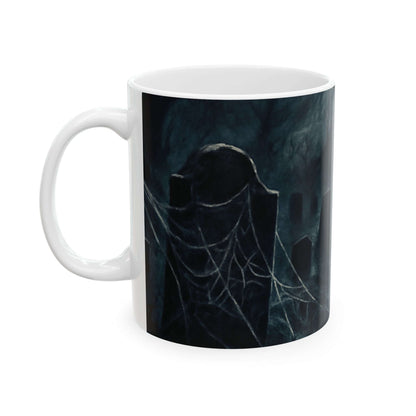 Halloween Mug, Halloween Coffee Cup, Gothic Drinkware, 11oz 15oz-Digital Chaotik
