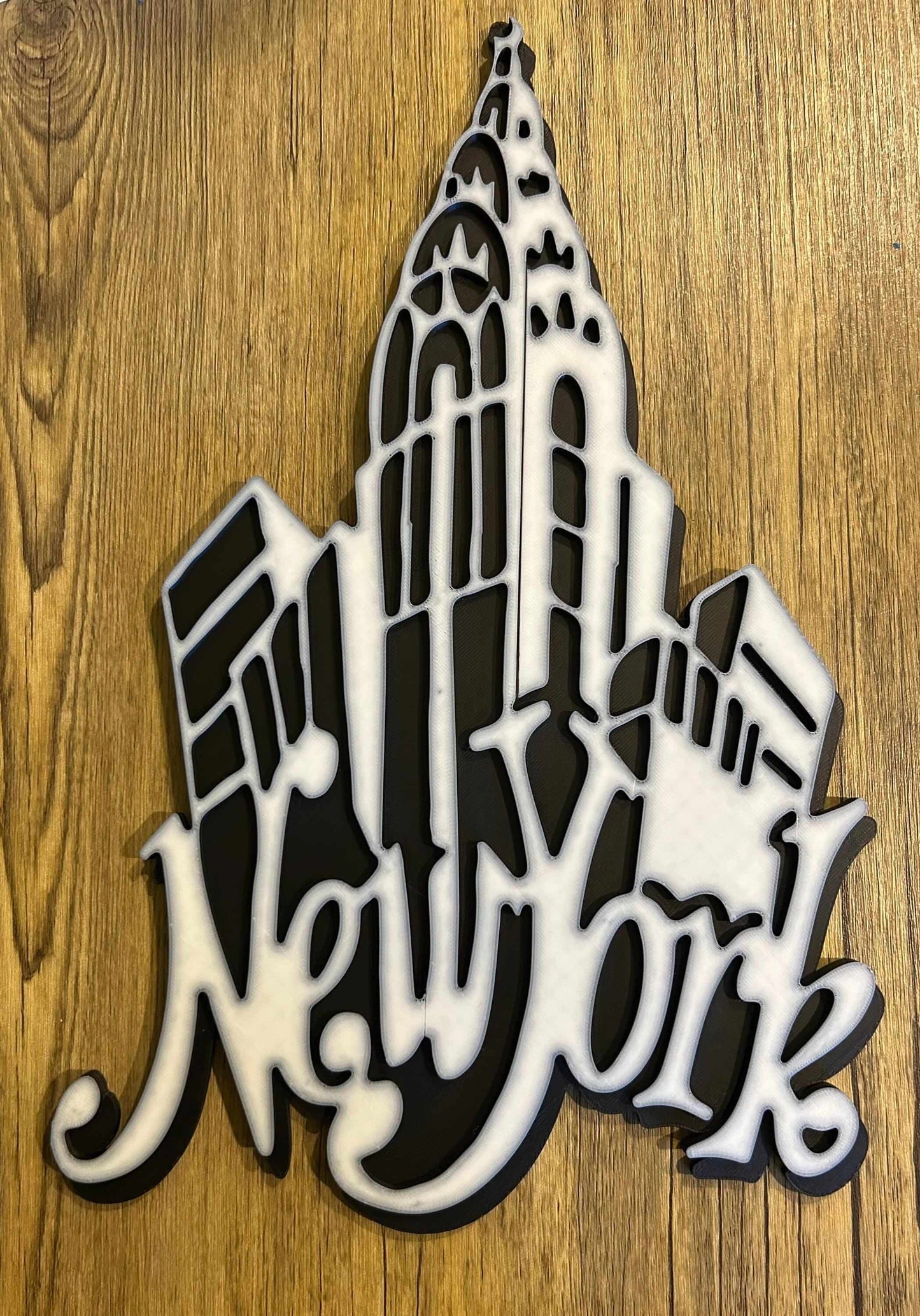 Stylish New York Wall Decor - NYC Skyline Art Print for Modern Home-Digital Chaotik