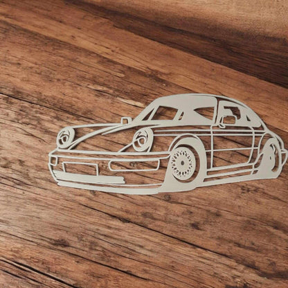 Vintage Porsche 964 Poster: Classic Car Wall Art-Digital Chaotik