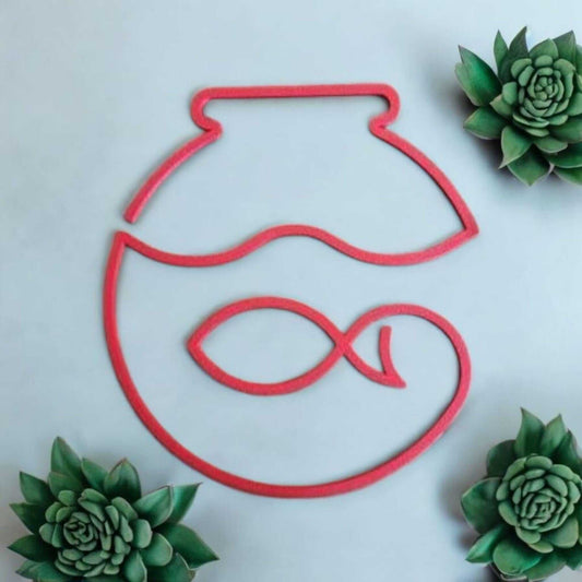 Fish In A Bowl Wall Decor-Digital Chaotik