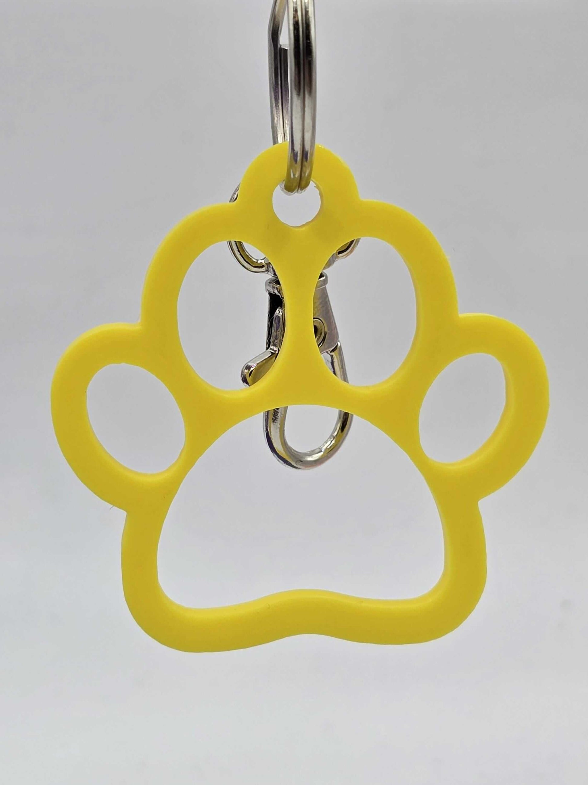 3D Printed Dog Paw Keychain: Colorful Pet Lover Gift-Digital Chaotik