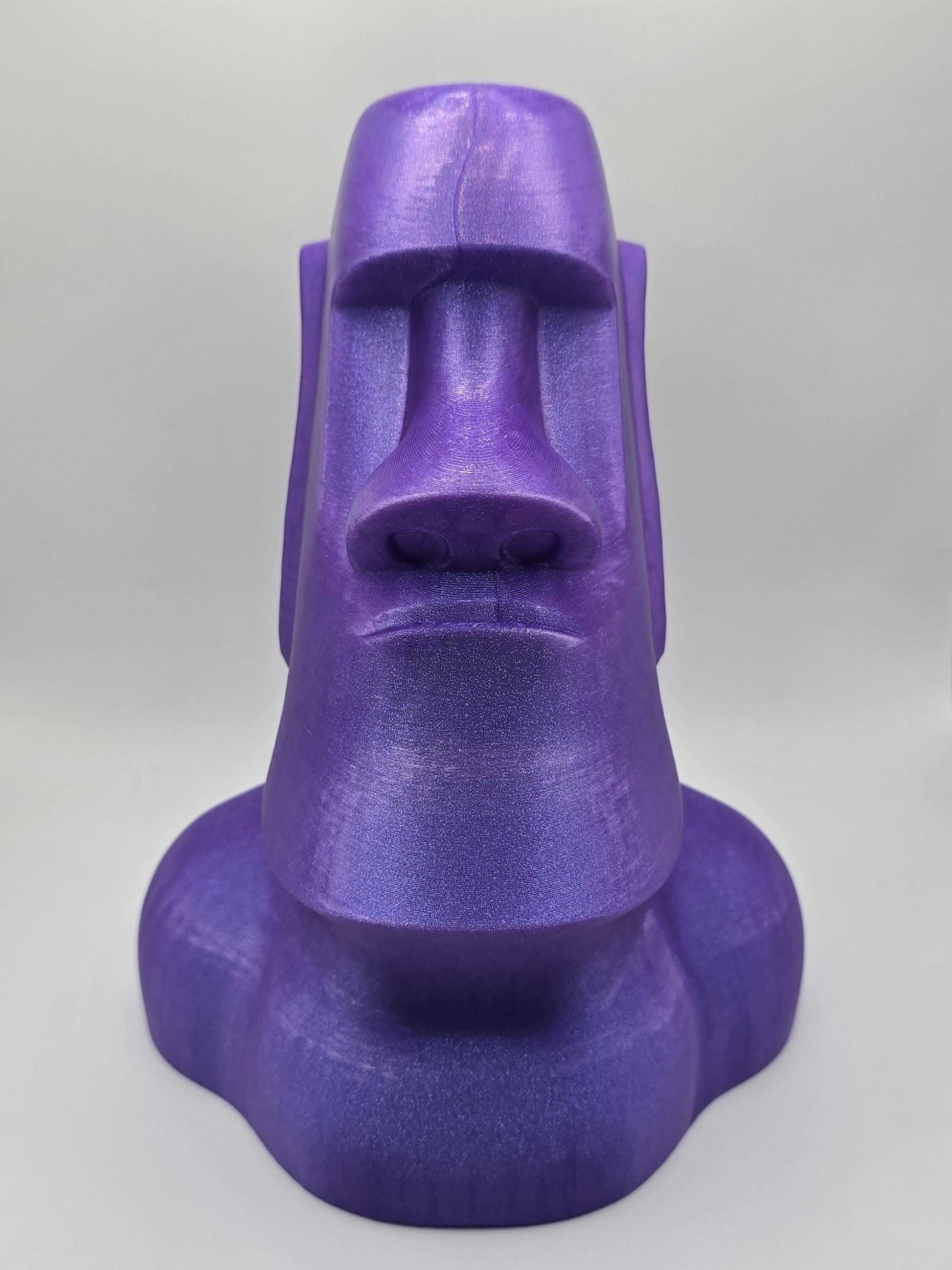 Handcrafted Moai Statue Figurine: Polynesian Decor-Digital Chaotik