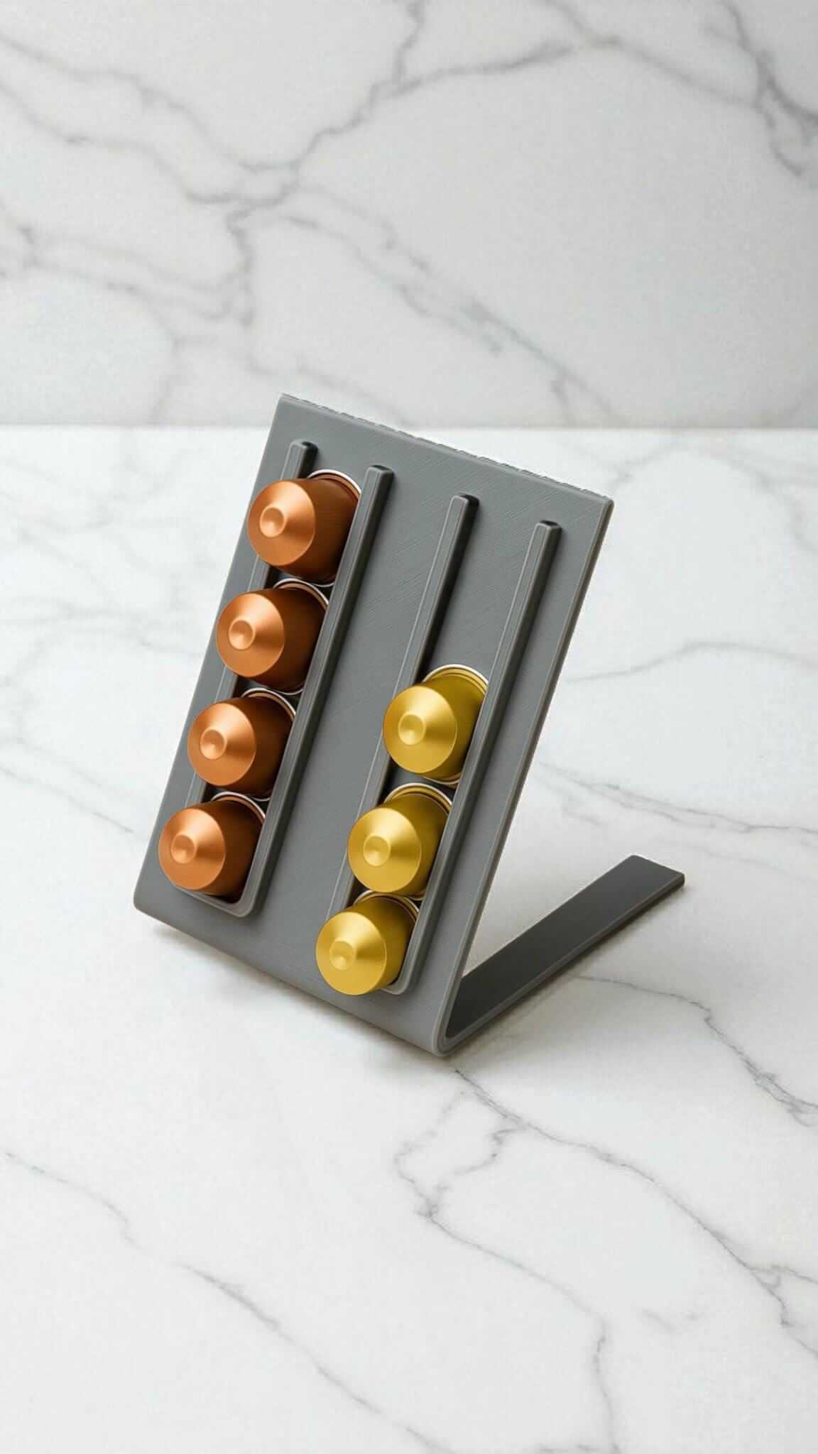 Modern Nespresso Pod Holder: Espresso Capsule Organizer, Vertuo Compatible-Digital Chaotik