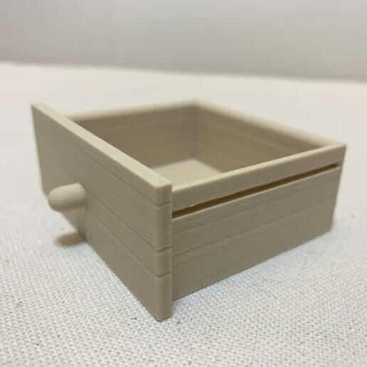 Minimalist Bathroom Organizer with Drawer: Cotton Pad & Q-Tip Storage-Digital Chaotik