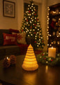 3D Printed Christmas Tree Tealight Holder | Modern Holiday Decor-Digital Chaotik