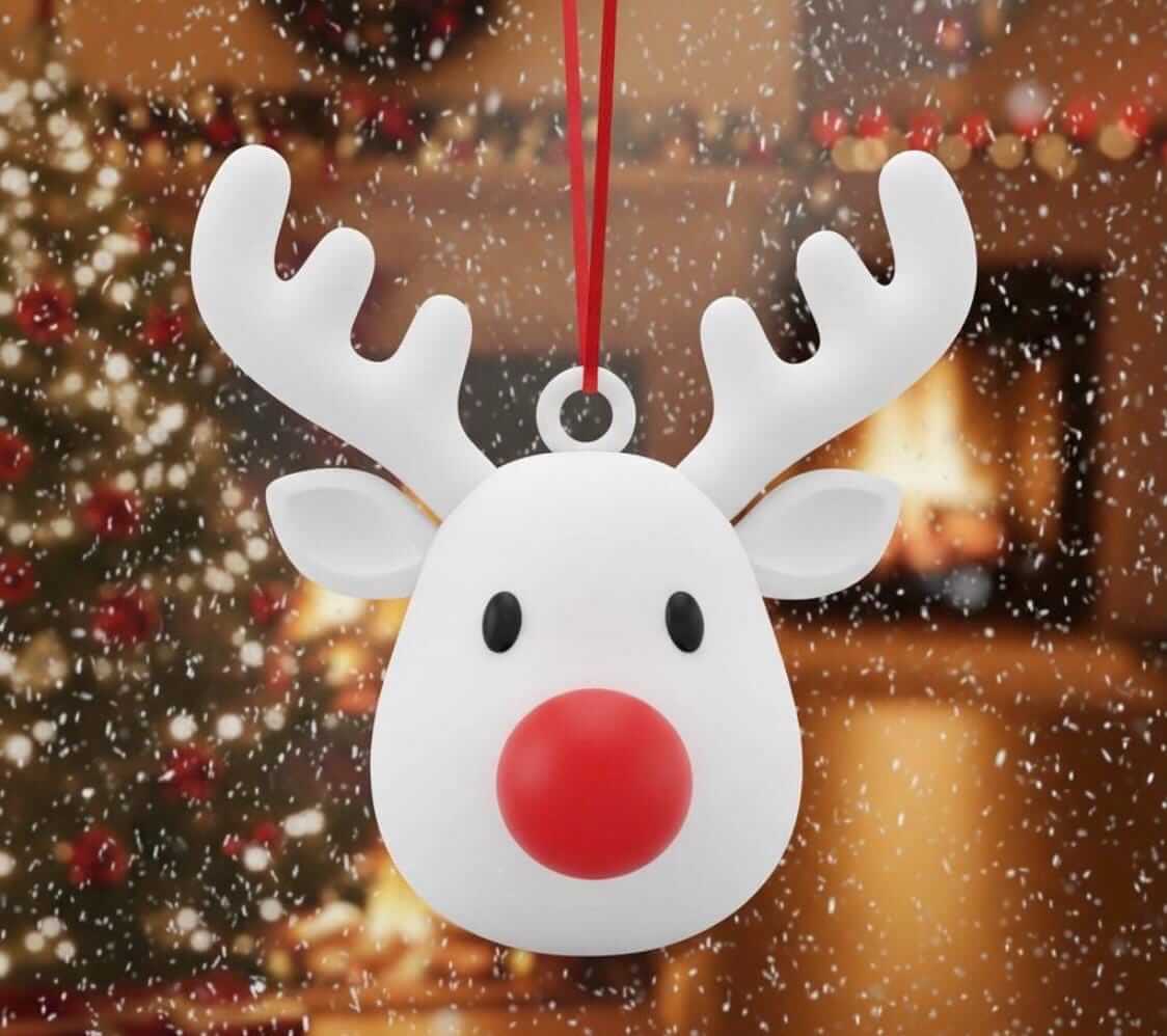 Cute Christmas Ornament – Snowman / Reindeer / Gingerbread / Santa / Christmas Tree | Holiday Hanging Decoration | Kawaii Xmas Decor Gift-Digital Chaotik