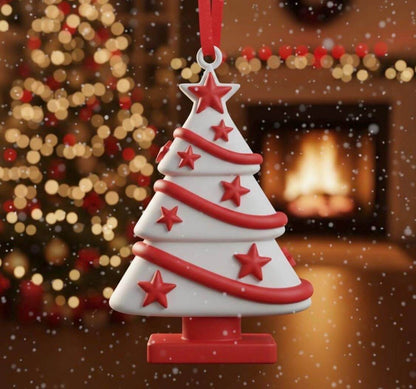 Cute Christmas Ornament – Snowman / Reindeer / Gingerbread / Santa / Christmas Tree | Holiday Hanging Decoration | Kawaii Xmas Decor Gift-Digital Chaotik