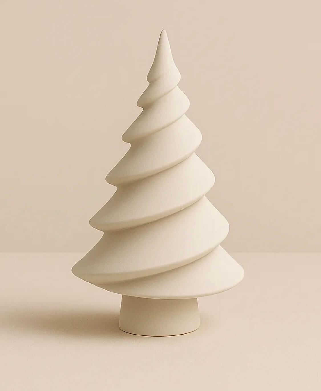 Minimalist Christmas Tree | Geometric Holiday Table Ornament-Digital Chaotik