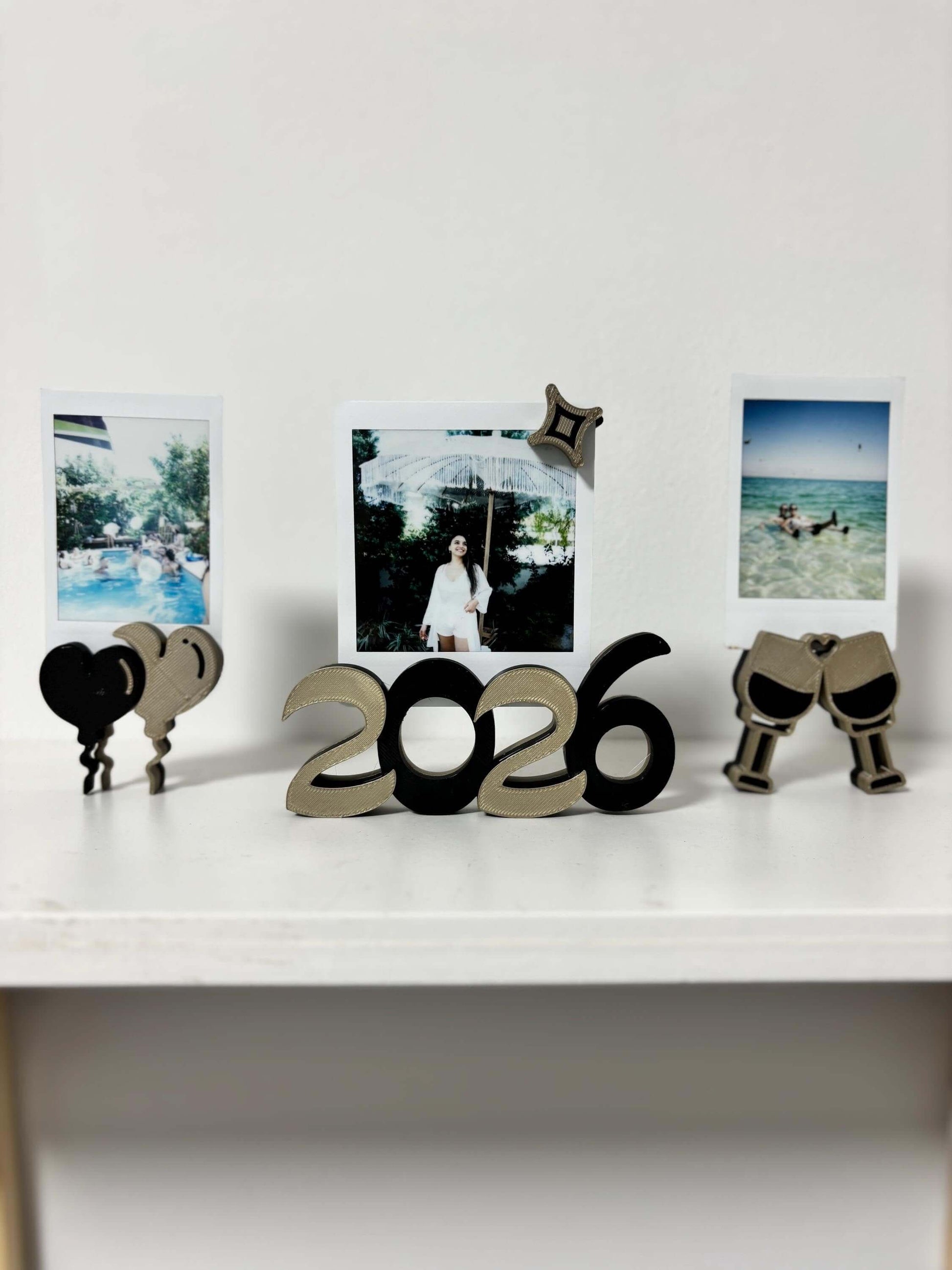 2026 New Year Photo Holder | Celebration Memory Display | New Year Decor | Photo Display Gift | Party Keepsake-Digital Chaotik