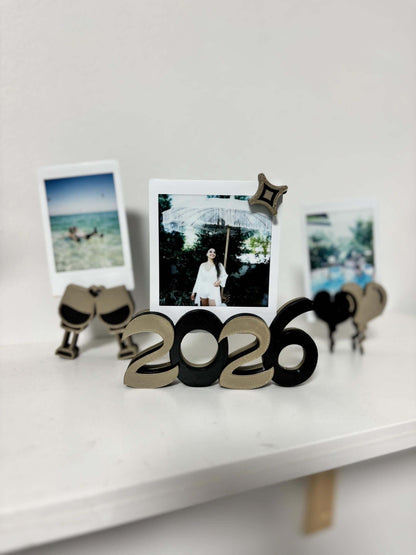 2026 New Year Photo Holder | Celebration Memory Display | New Year Decor | Photo Display Gift | Party Keepsake-Digital Chaotik